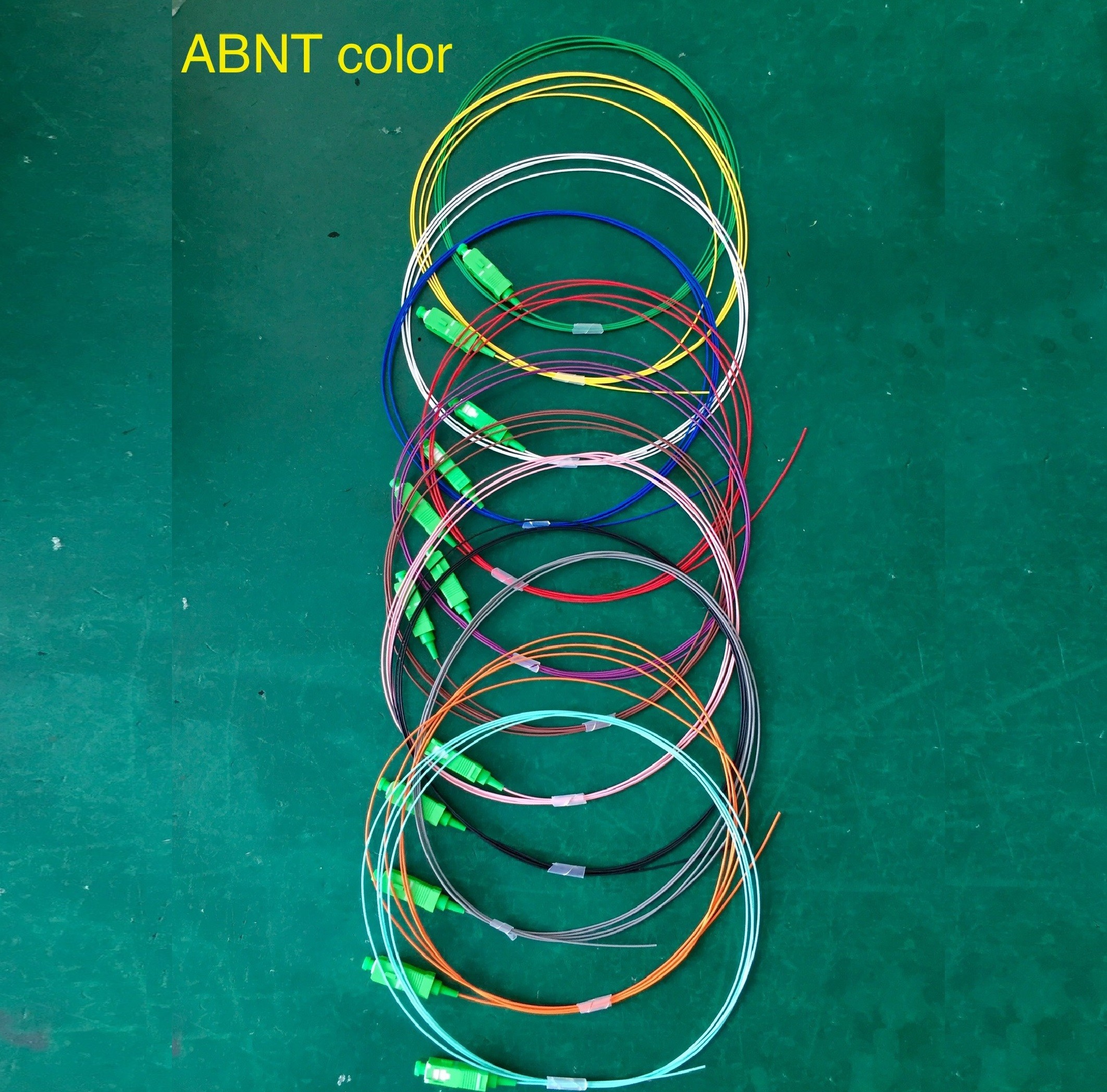 ABNT color pigtail SC APC 0.9mm