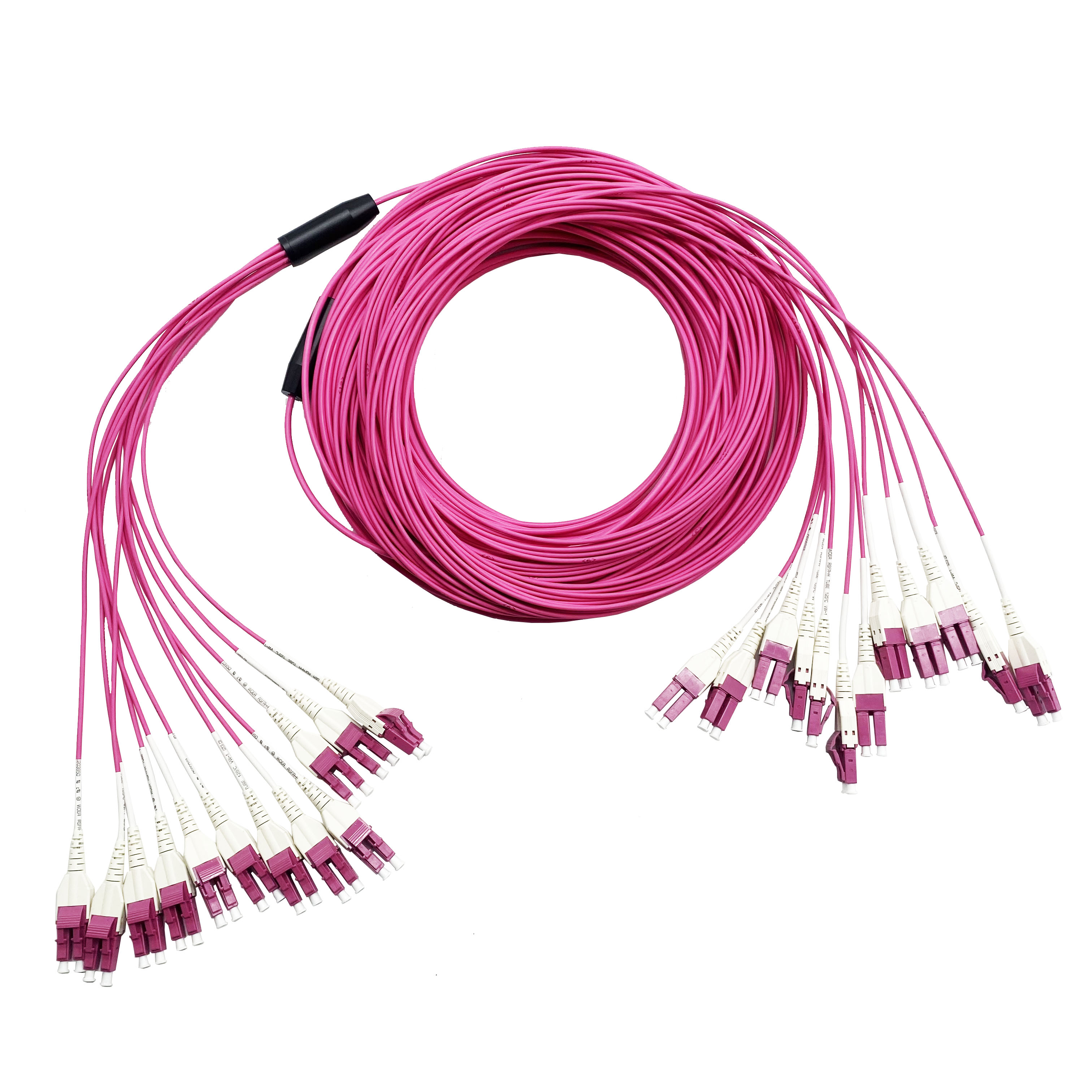 24-core LC/UPC uniboot fan-out patch cord