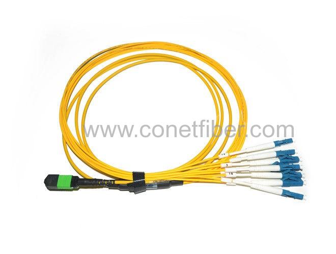 MPO(M)-SCAPC SM 8Color-0.9mm-0.35M harness cable
