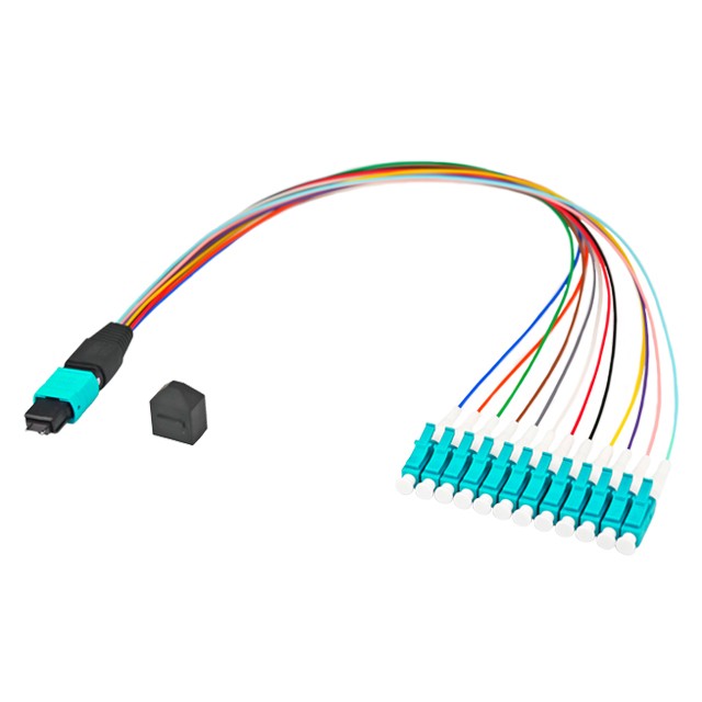 MTP®/MPO to LC 0.9mm Harness Cable