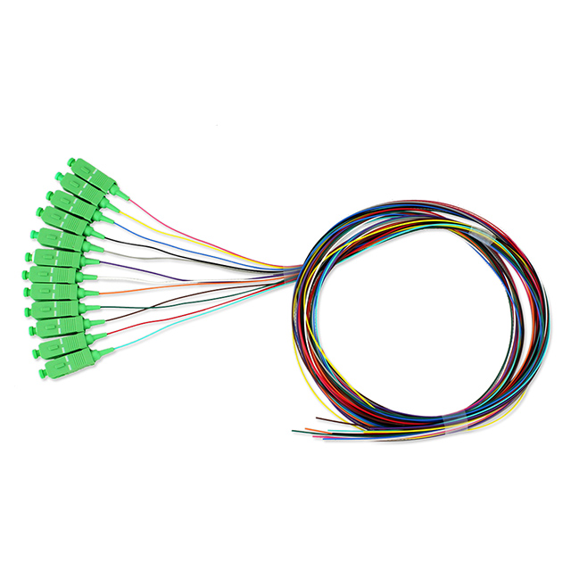 12 colorful pigtails